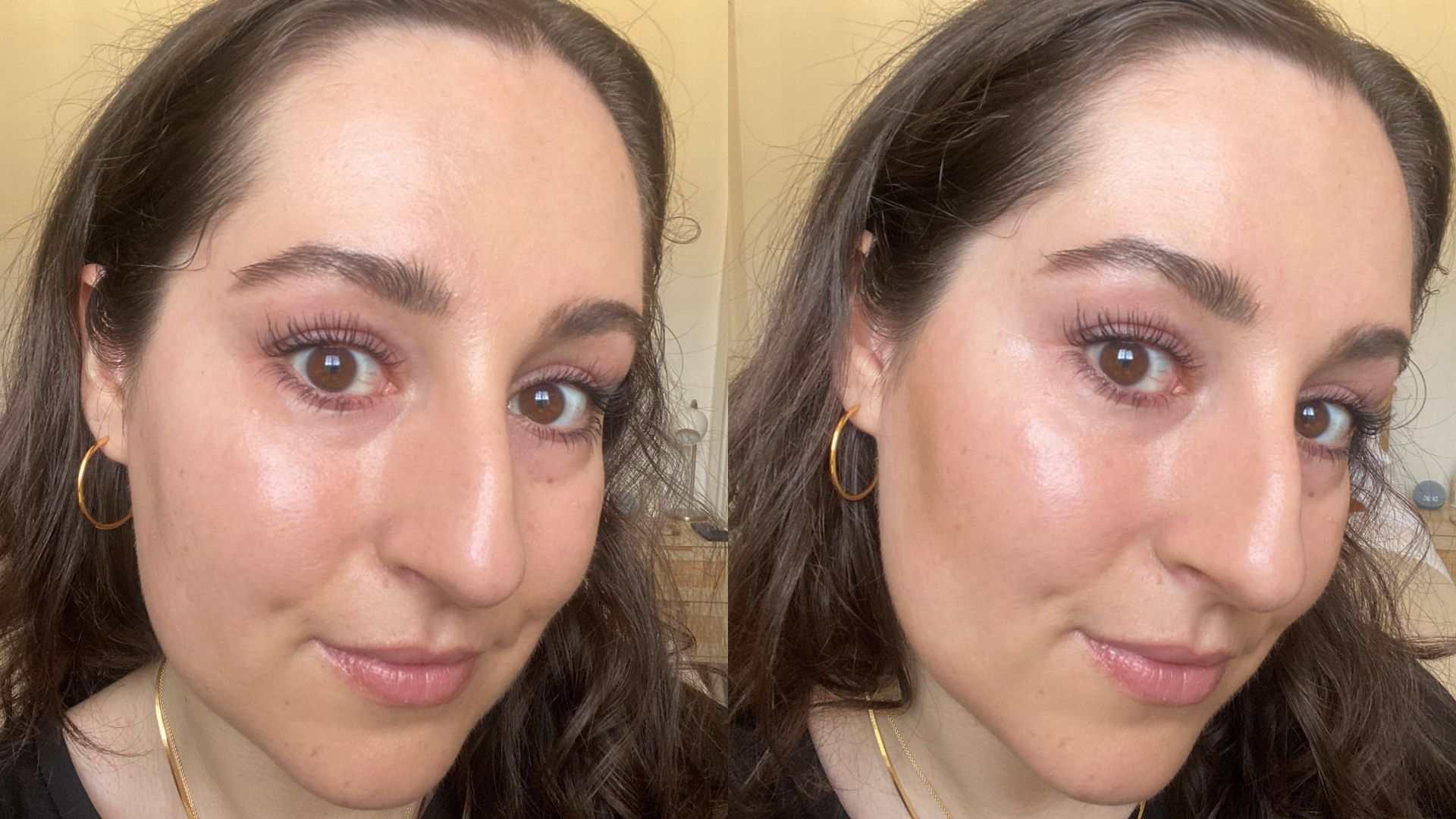 Yasmin's Westman Atelier Face Trace Contour Stick Before And After | Space NK